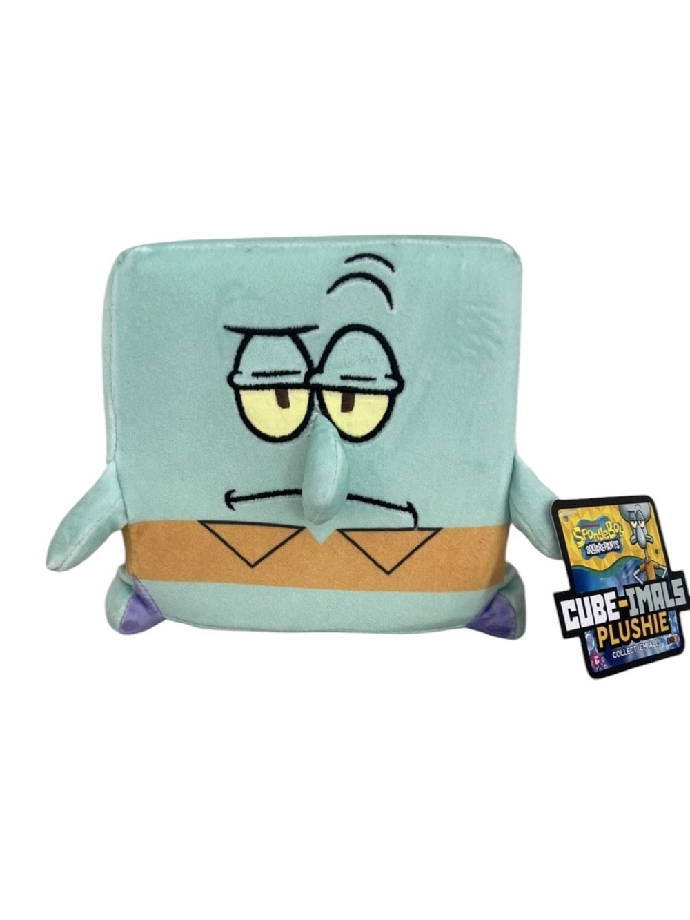 SPONGEBOB SQUAREPANTS - SQUIDWARD-CUBE-IMALS PLUSHIE, 6" CUBE by RMS